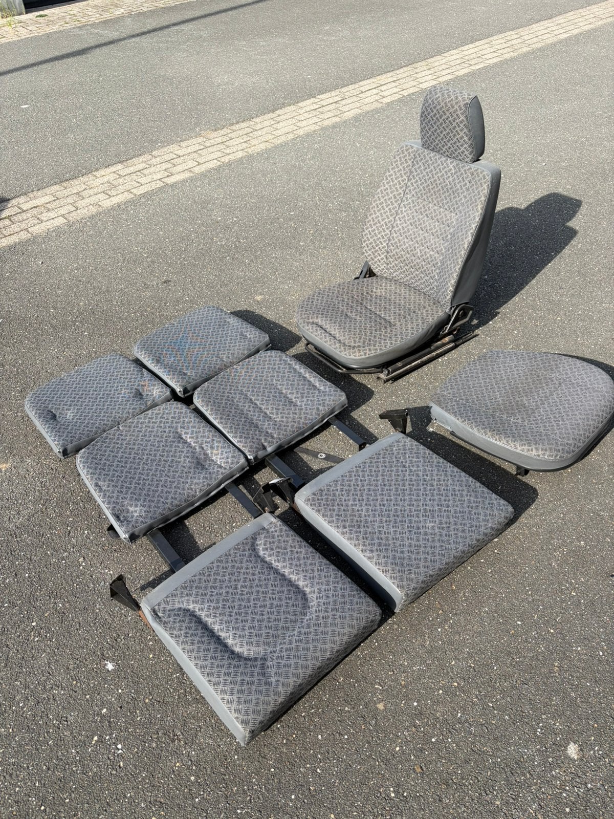Stoel en achterzitjes Defender TD5, Auto-onderdelen, Ophalen, Gebruikt, Land Rover