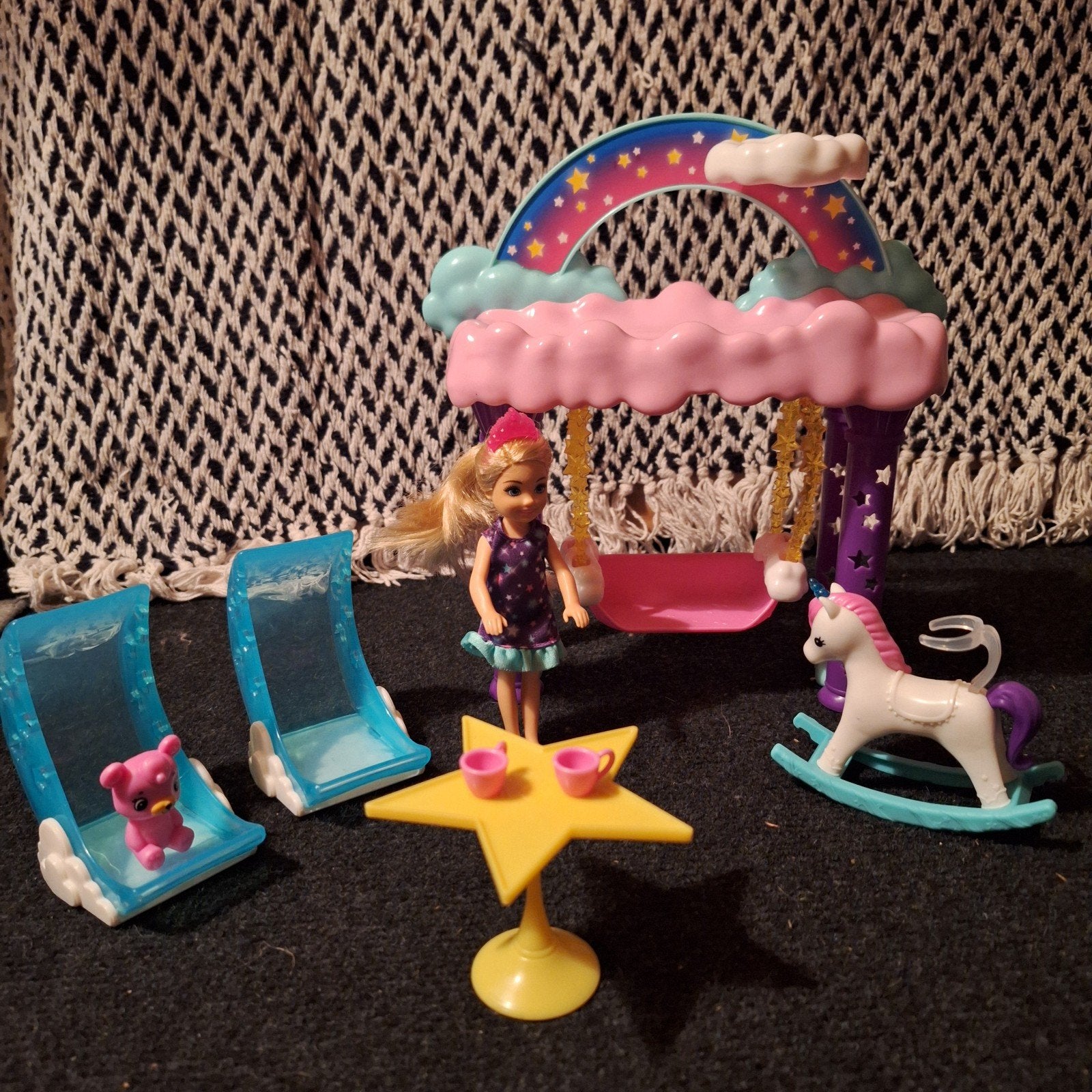 Barbie Dreamtopia Chelsea speelset, Kinderen en Baby's, Ophalen of Verzenden, Zo goed als nieuw, Barbie