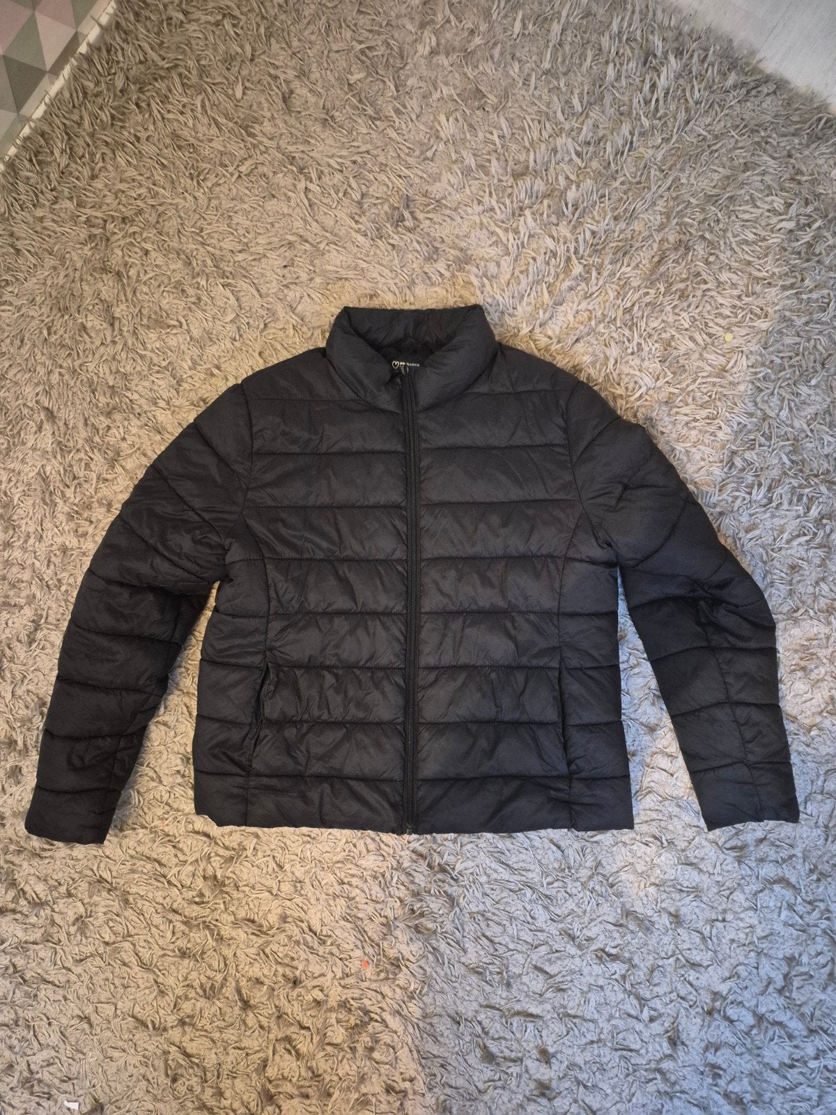 Zwarte gewatteerde jas van Primark, maat 42/44 (L), Primark, Zwart, Maat 42/44 (L), Ophalen of Verzenden