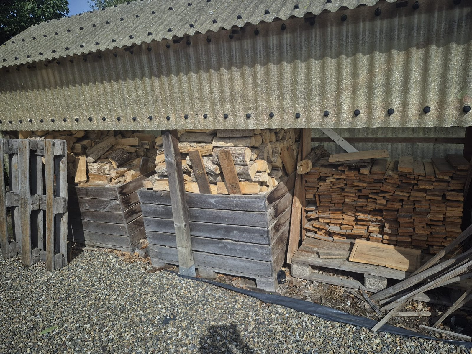 Haardhout 6 kuub, Tuin en Terras, Haardhout, 3 tot 6 m³, Ophalen, Eikenhout