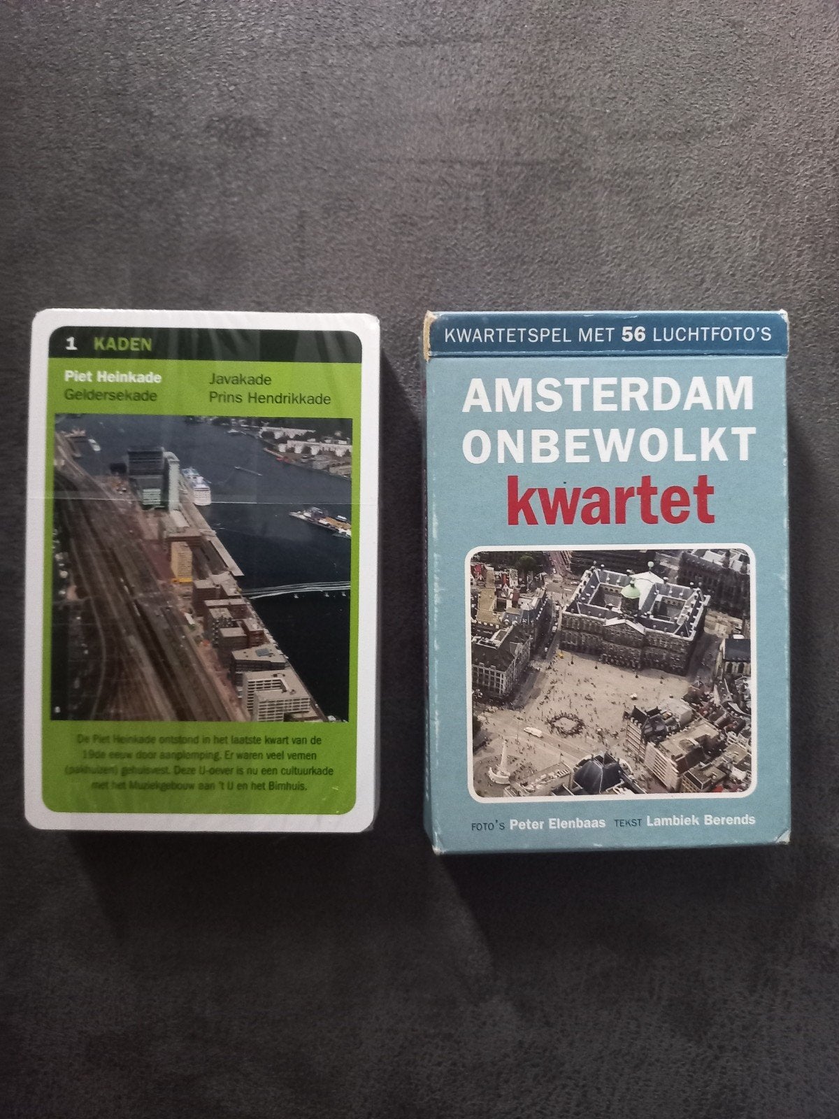 Kwartetspel Amsterdam Onbewolkt - Nieuwe kaarten, Ophalen, Zo goed als nieuw