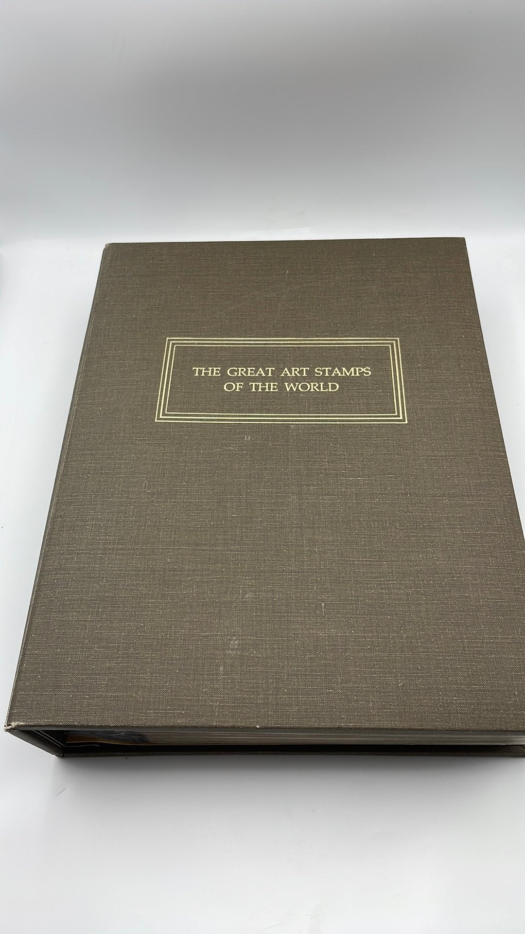 Compleet album 108 fdc the great art stamps of the world, Postzegels en Munten, Postzegels | Eerstedagenveloppen, Ophalen of Verzenden