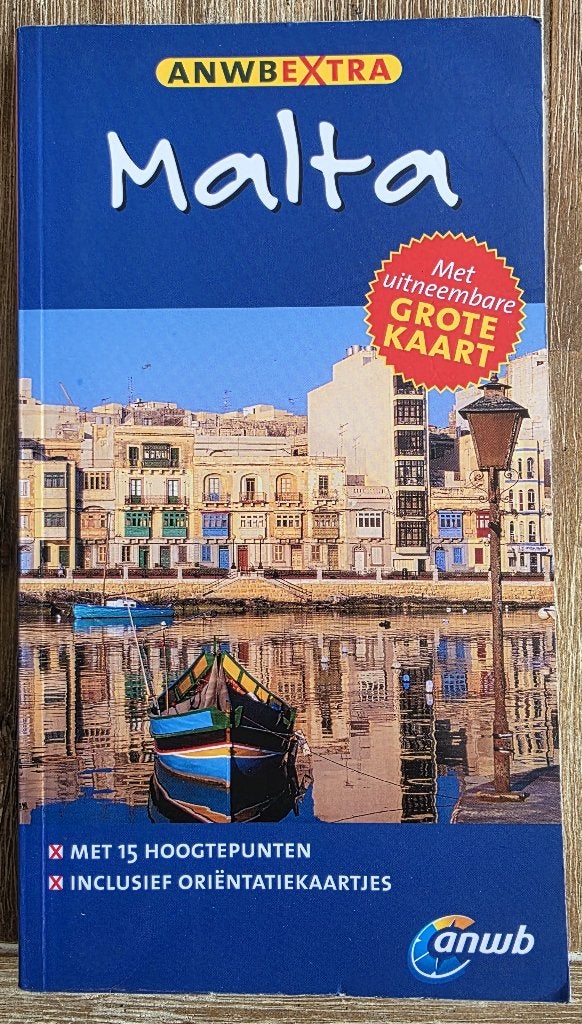 ANWB Extra Reisgids Malta, ANWB, Europa, Ophalen of Verzenden, Zo goed als nieuw