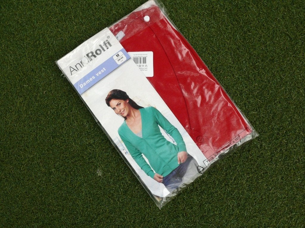 Anni Rolfi vest maat M nieuw, Ophalen of Verzenden, Nieuw, Maat 38/40 (M), Rood