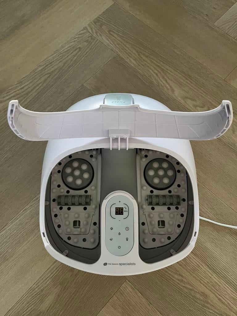 Luxe Spa voeten-/massagebad met stoomfunctie, Sport en Fitness, Massageproducten, Ophalen of Verzenden, Zo goed als nieuw, Apparaat