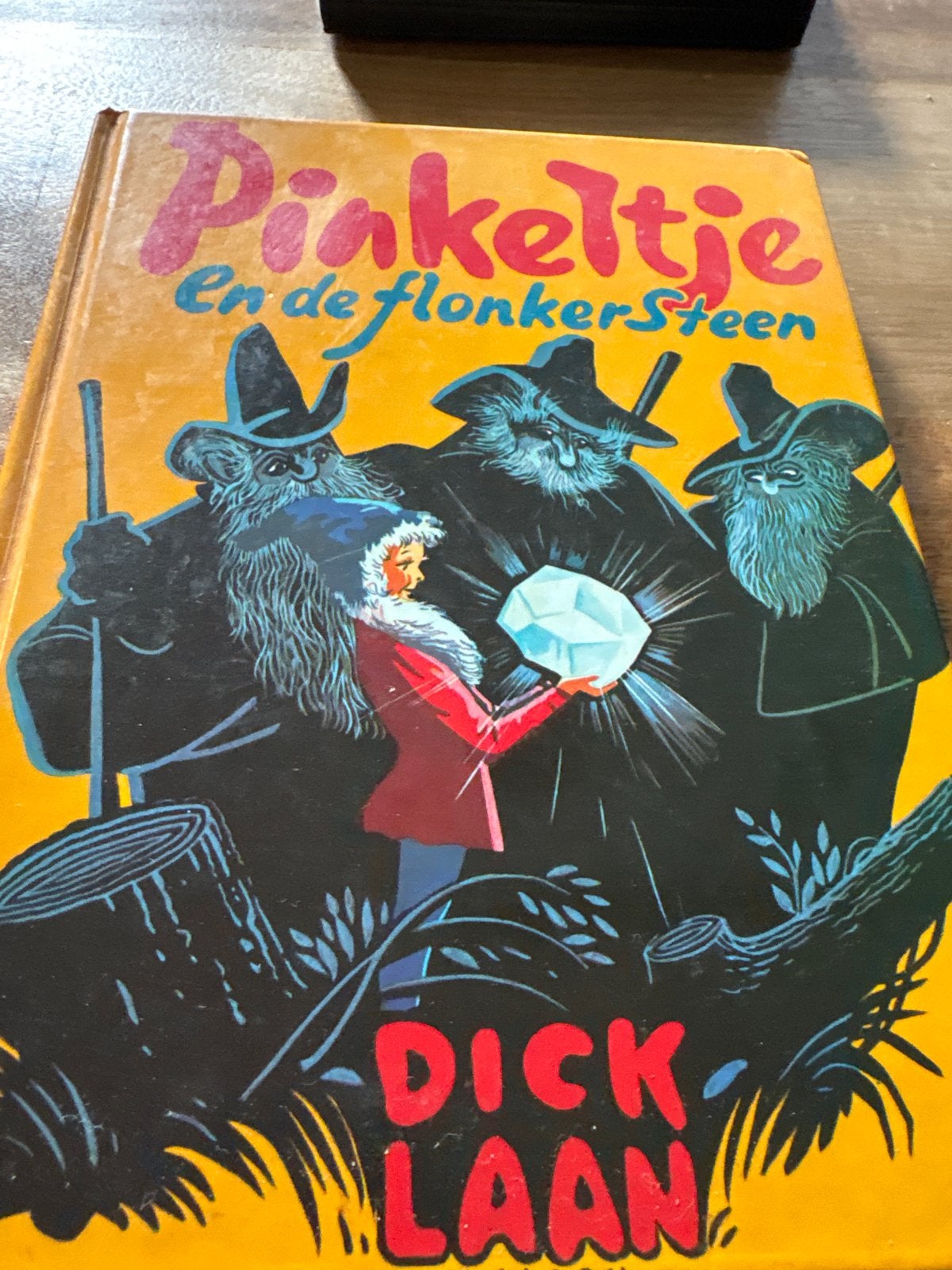 Pinkeltje en de Flonkersteen - Dick Laan, Verzenden, Gelezen, Sprookjes