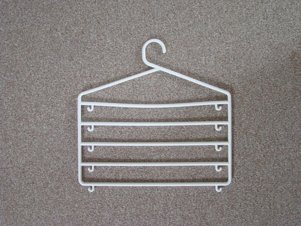 kleerhanger voor 5 items / ruimtebesparende kleerhanger, Ophalen of Verzenden, Gebruikt, Kunststof