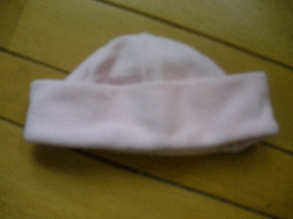 Muts licht roze fleece, Gebruikt, Meisje, Ophalen of Verzenden, 104 of kleiner