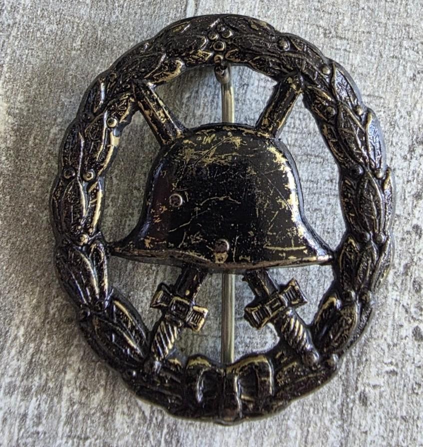 WOUNDBADGE  CUT OUT, Verzamelen, Militaria | Algemeen, Ophalen of Verzenden, Landmacht, Duitsland, Embleem of Badge
