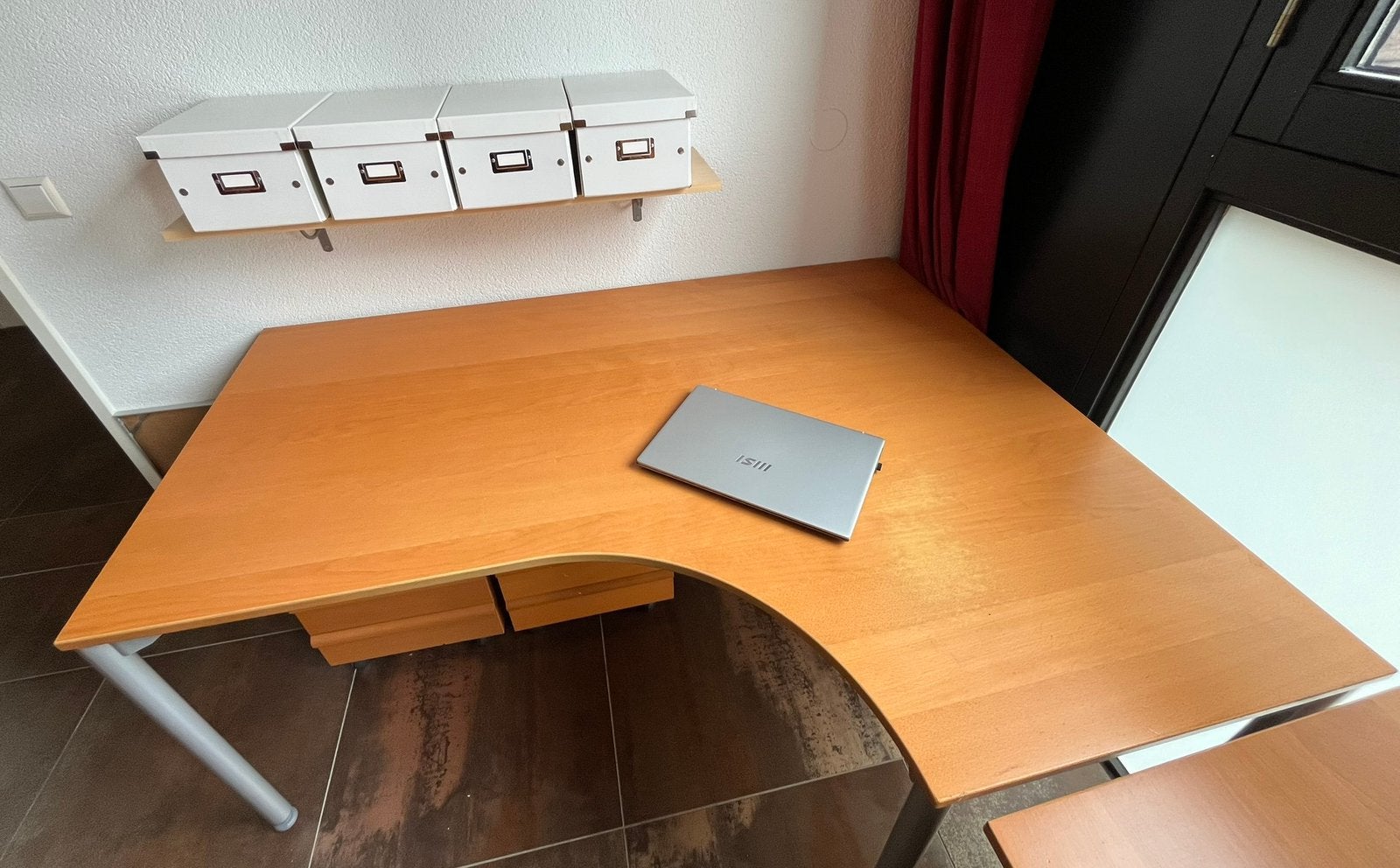 Ikea Galant hoekbureau en bureautafel, Ophalen, Gebruikt, IKEA, Hoekbureau