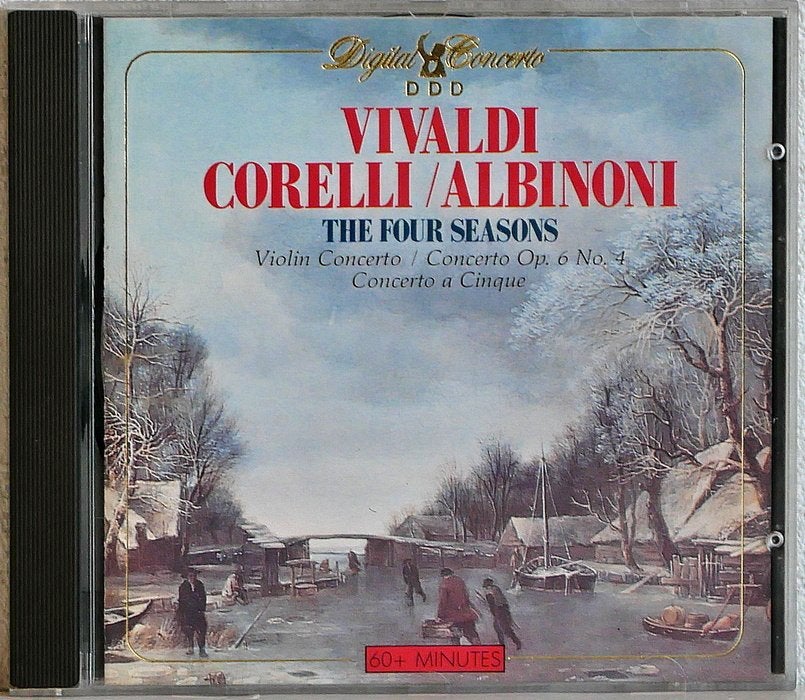 Vivaldi / Corelli / Albinoni: The Four Seasons ea werken, Ophalen of Verzenden, Barok, Zo goed als nieuw, Kamermuziek