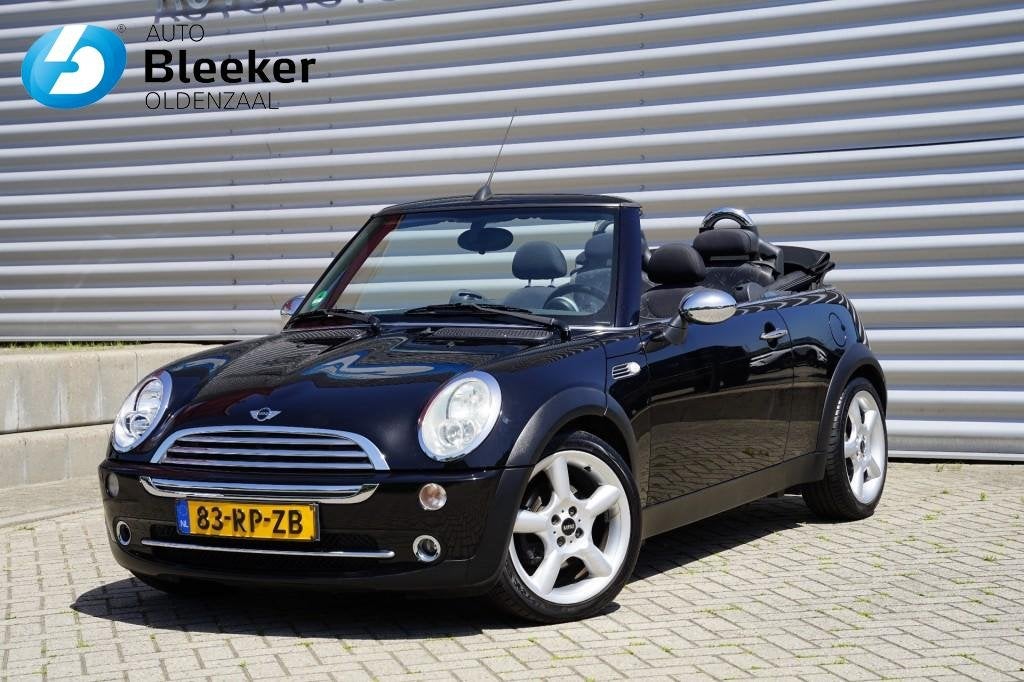 Mini ONE Cabrio 1.6 One Pepper 17LM NL-auto!, Auto's, Mini, One, ABS, Airbags, Boordcomputer, Centrale vergrendeling, Cruise Control
