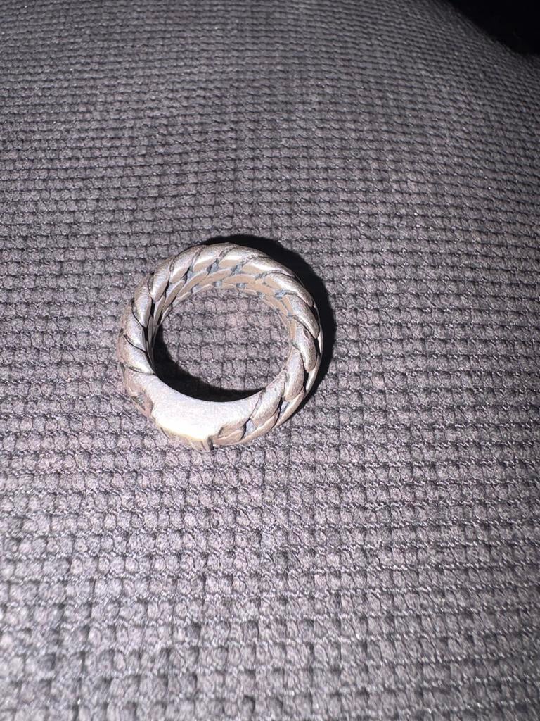Buddha to Buddha Ben ring - Maat 16, Sieraden, Tassen en Uiterlijk, Ringen, Gebruikt, Dame of Heer, Kleiner dan 17, Zilver, Ophalen of Verzenden