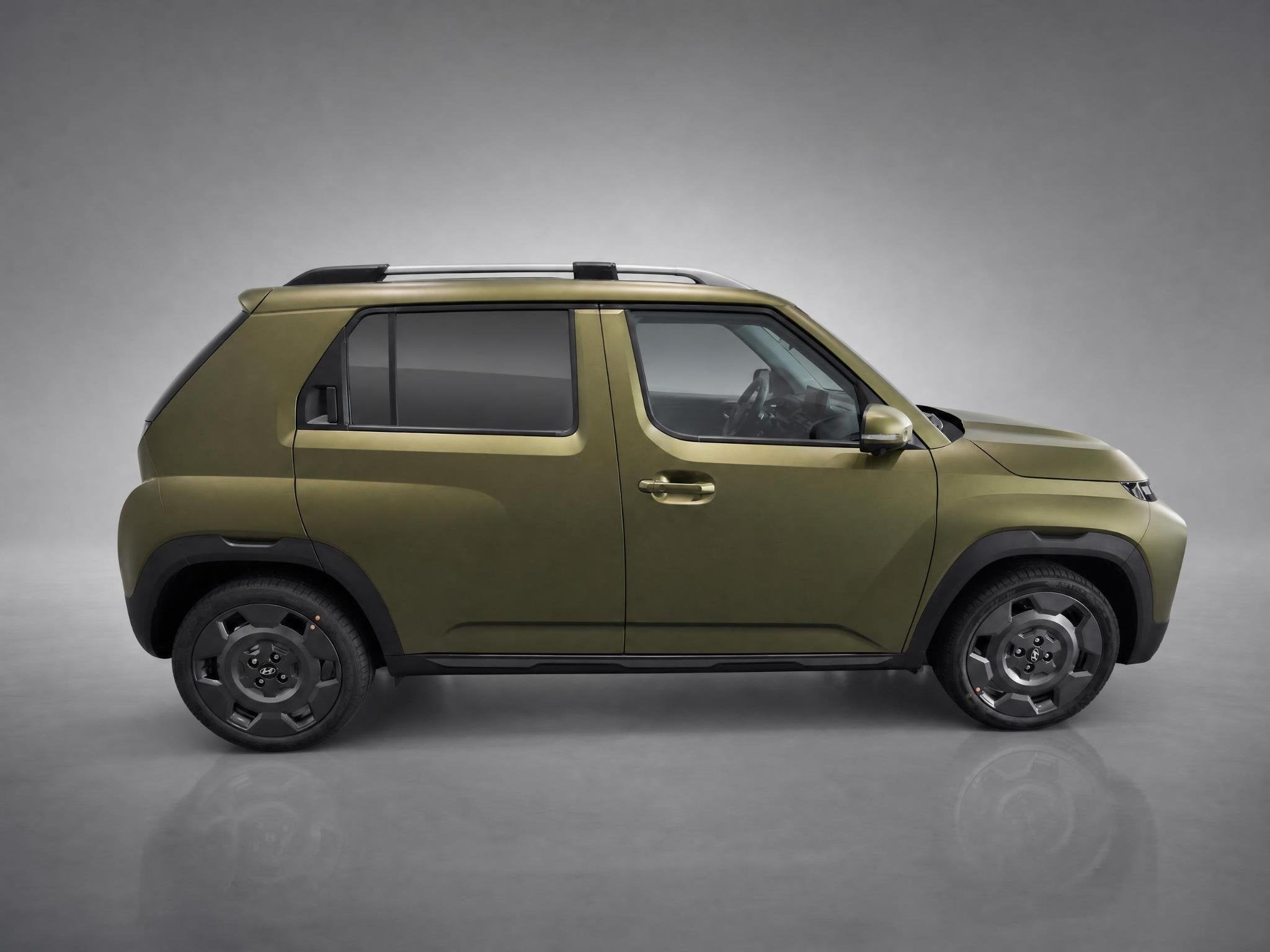 Hyundai INSTER Cross Cross Sky Plus 49 kWh | Stoelverwarming, Stof, Met garantie (alle), 116 pk, Nieuw