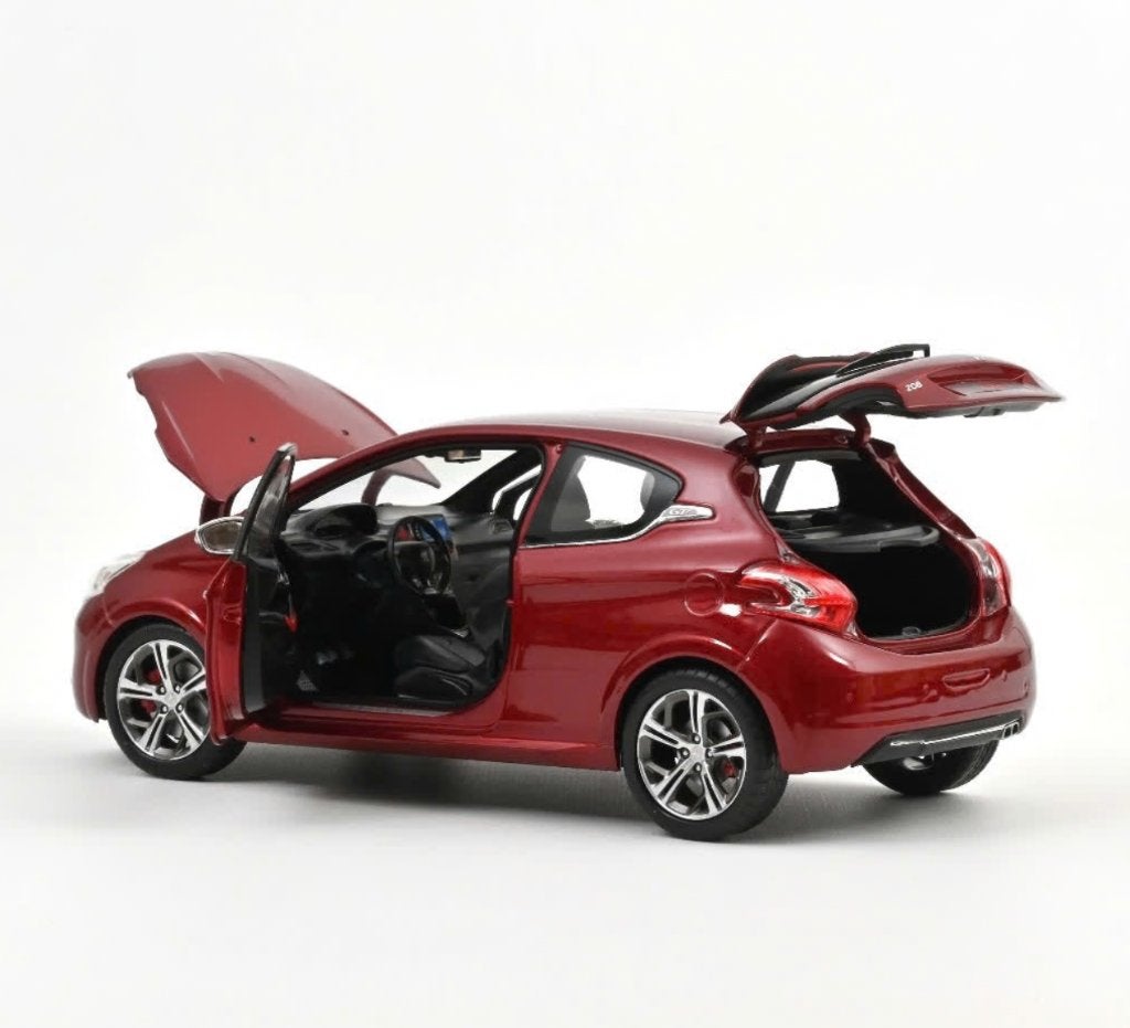 Peugeot 208 GTi '13 Rubis Rood schaal 1/18 NOREV Ref.184700, Verzenden, Nieuw, Auto, Norev