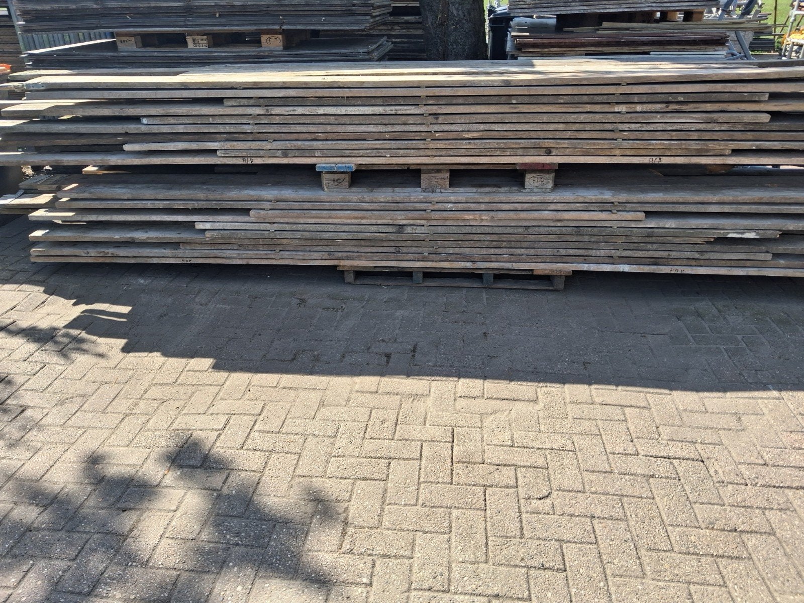 steigerplanken, Tuin en Terras, Ophalen, 250 cm of meer, Planken
