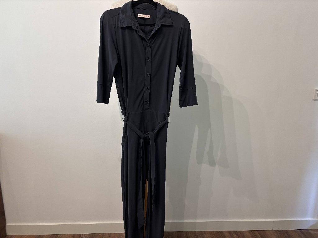 Studio Anneloes Angelique Jumpsuit Donkergrijs – Maat M, Maat 38/40 (M), Studio Anneloes, Studio Anneloes, Verzenden
