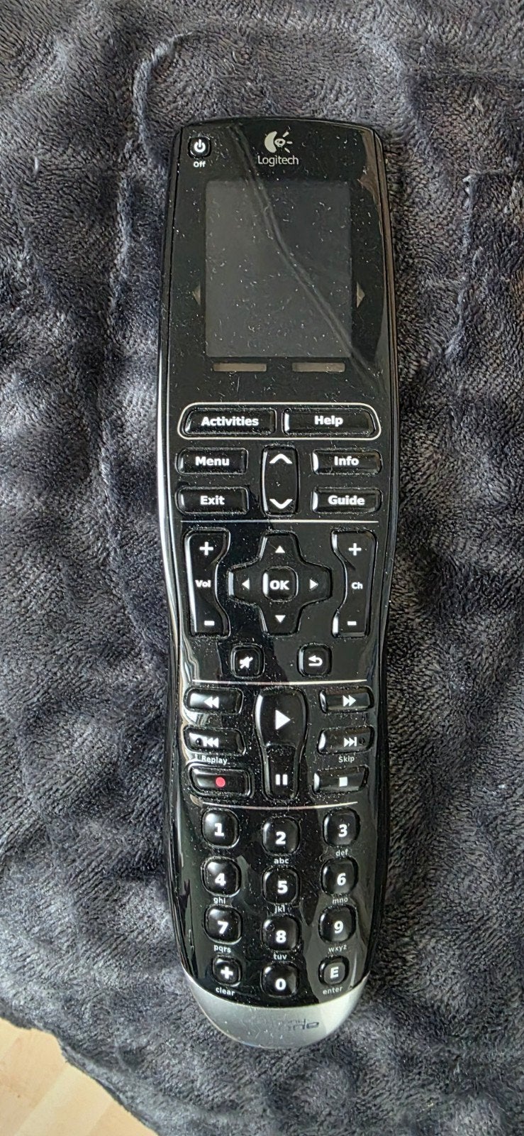 Logitech Harmony Universele Afstandsbediening met Display, Audio, Tv en Foto, Afstandsbedieningen, Ophalen, Gebruikt, Universeel
