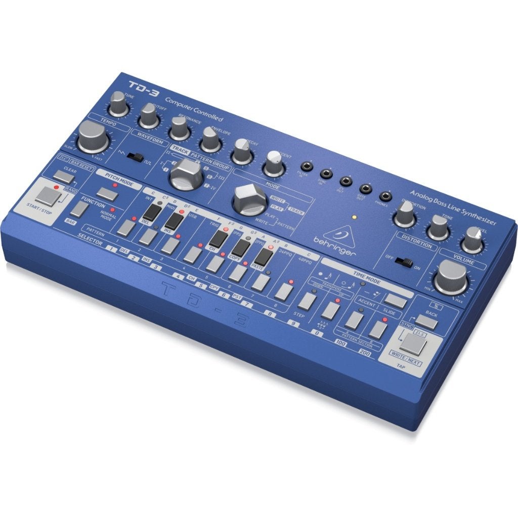 Behringer TD-3-BU Analog Bass Line Synthesizer, ., Nieuw, Ophalen of Verzenden, .