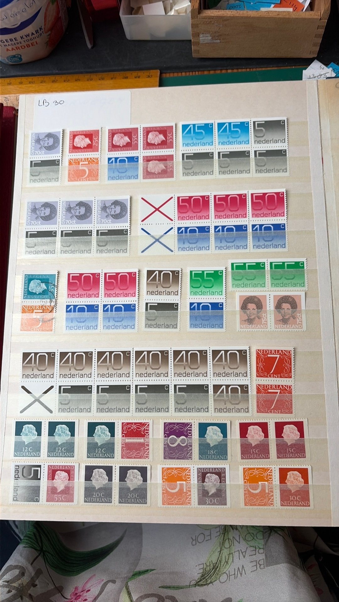 Postfris Nederland delen postzegelboekjes LB 30, Postzegels en Munten, Postzegels | Nederland, Verzenden