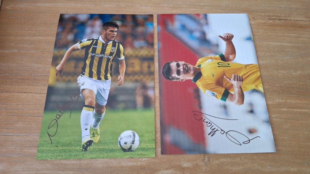 Foto 20x30 cm met handtekening; Nathan # Vitesse, Ophalen of Verzenden, Nieuw, Vitesse, Overige typen
