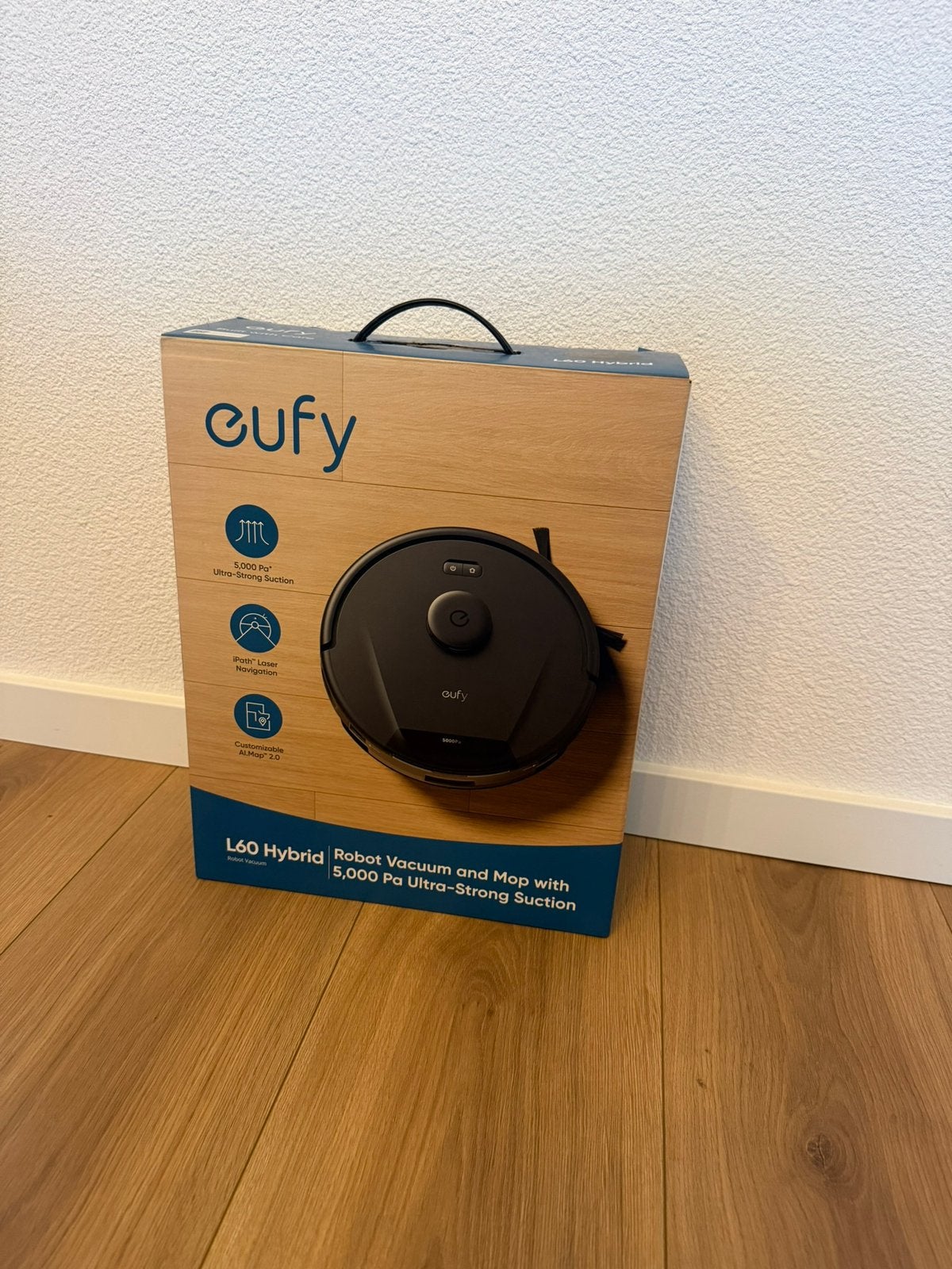 Robotstofzuiger Eufy L60 Hybrid, Ophalen, Nieuw, Robotstofzuiger