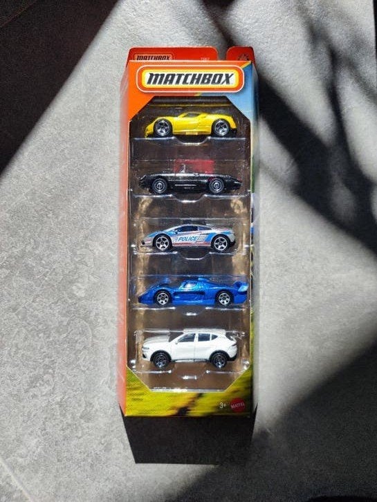 Matchbox 5-pack auto's - Nieuw in verpakking, Ophalen of Verzenden, Nieuw