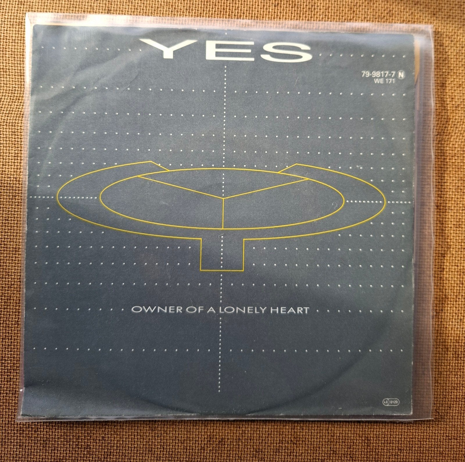 Yes - Owner of a lonely heart  - Single is TOP, Cd's en Dvd's, Vinyl Singles, Ophalen of Verzenden, Gebruikt, 7 inch, Pop