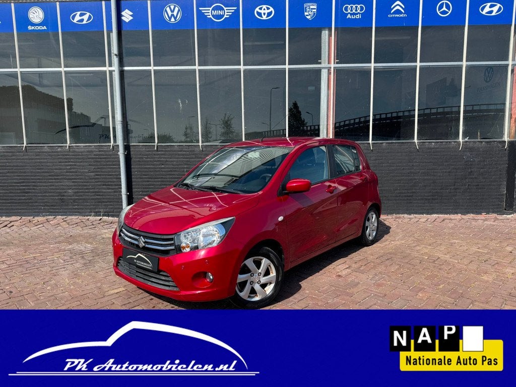 Suzuki Celerio 1.0 Exclusive *1E EIG + CRUISE + CAMERA + PDC, Auto's, Suzuki, Gebruikt, 400 kg, 68 pk, Origineel Nederlands
