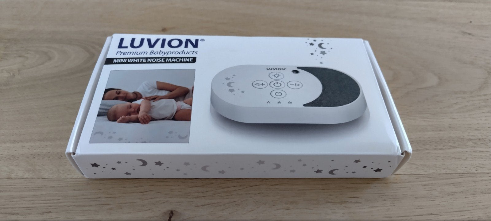 Luvion Mini White Noise Machine - Rustgevende Geluiden, Ophalen of Verzenden, Nieuw, Minder dan 100 meter
