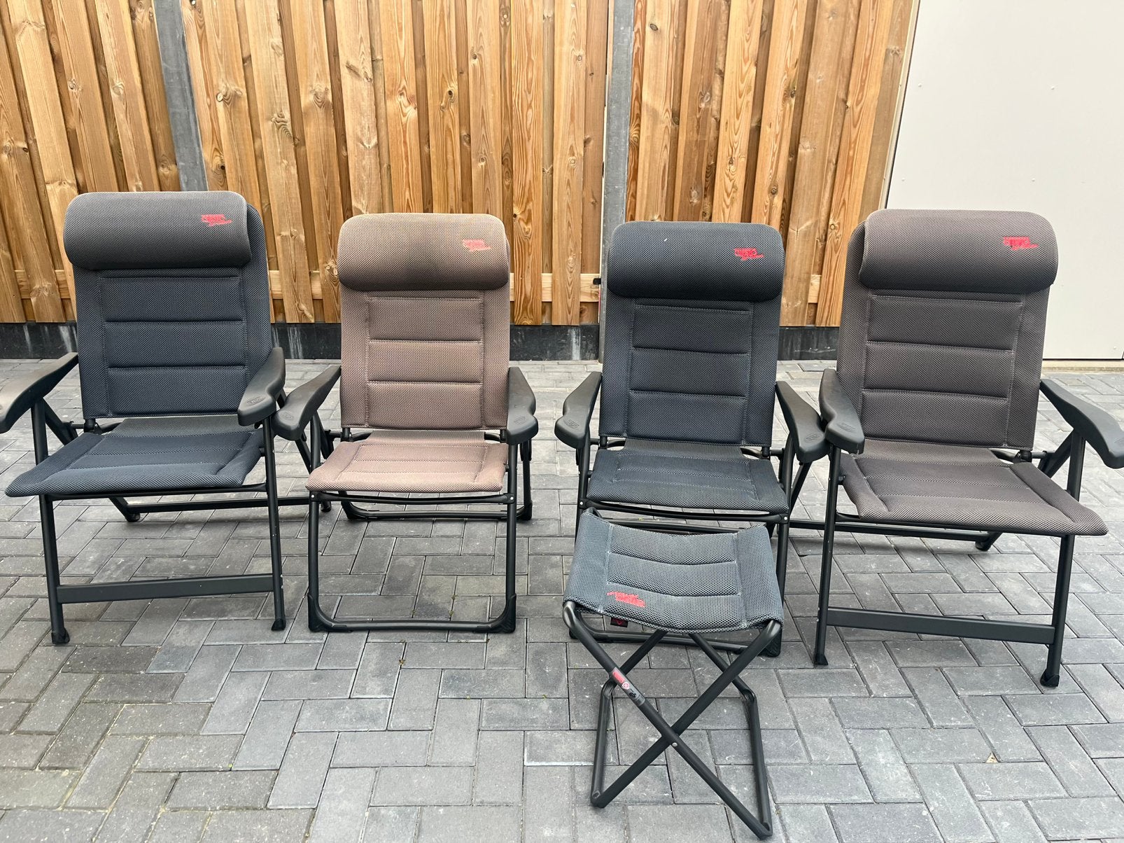 Camping set, Ophalen of Verzenden, Gebruikt, Campingstoel