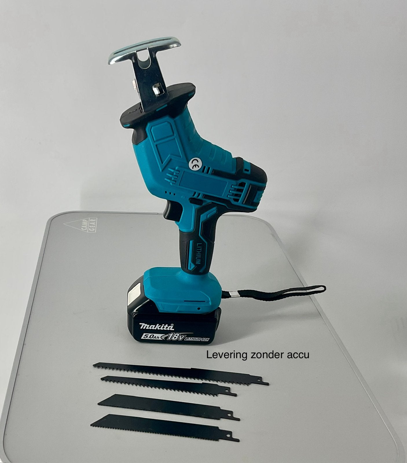 Nieuwe accu reciprozaag werkend op Makita 18V LXT accu’s, Ophalen of Verzenden, Nieuw