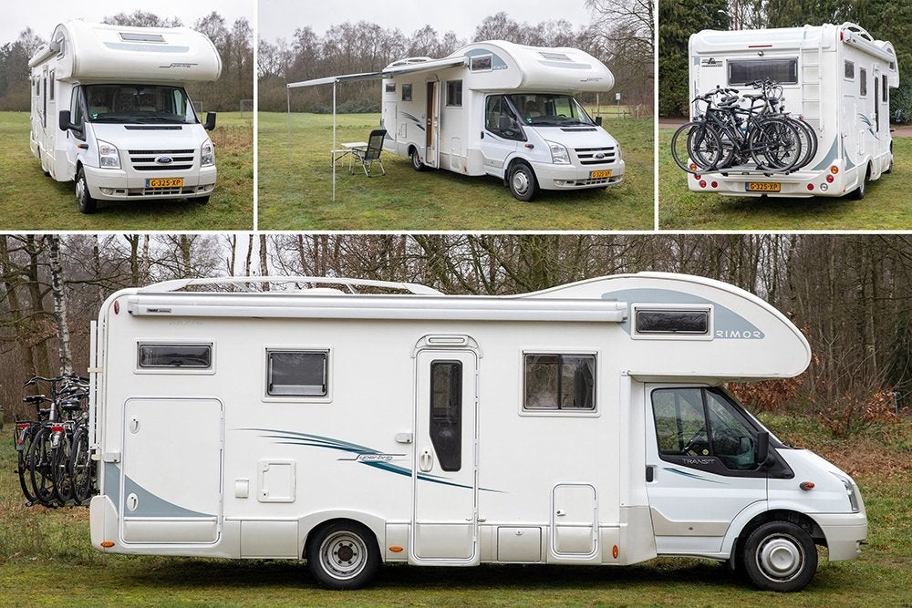 Ford Rimor 6 pers. LASTMINUTE AANBIEDING  18 aug. beschikb., Caravans en Kamperen