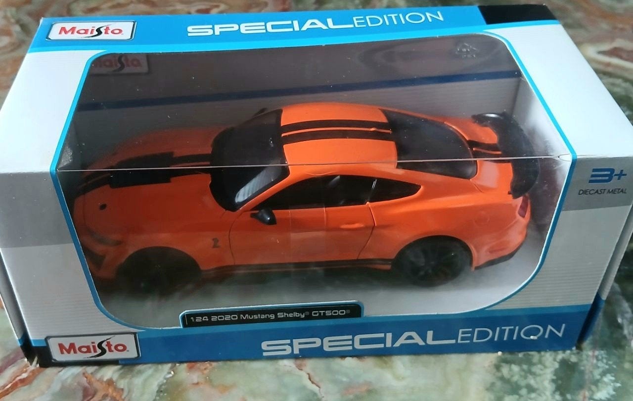 Maisto 1:24  Ford Mustang Shelby GT500 Special Edition 2020, Ophalen of Verzenden, Nieuw