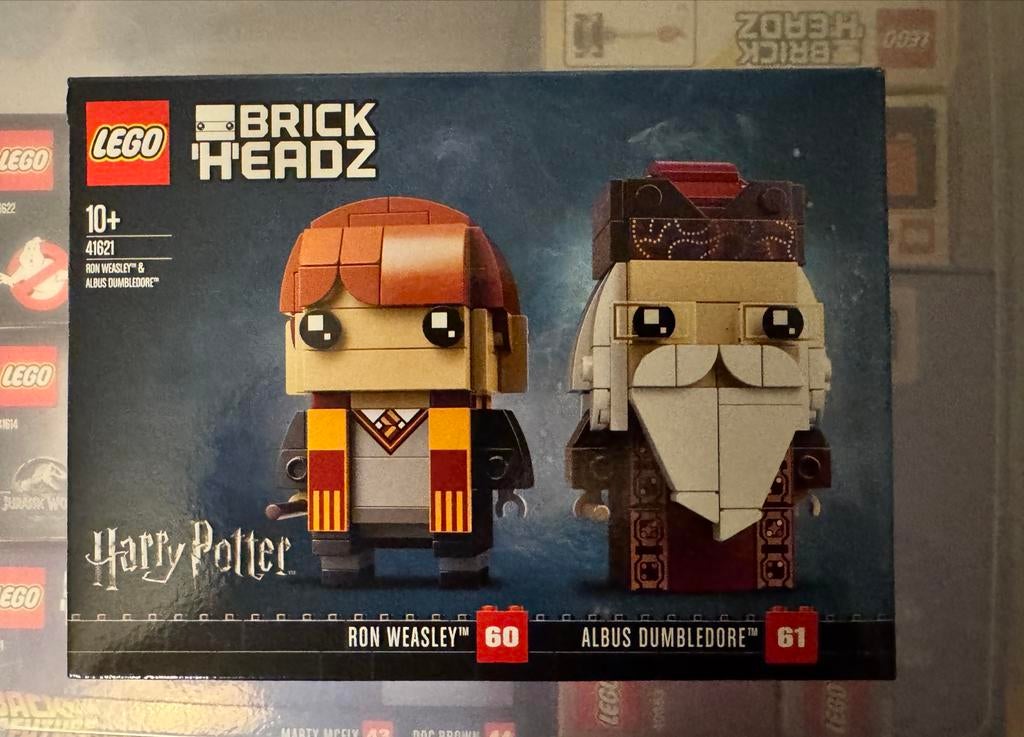 LEGO BrickHeadz Harry Potter Ron Weasley & Albus Dumbledore, Lego, Ophalen of Verzenden, Inclusief doos, Complete set