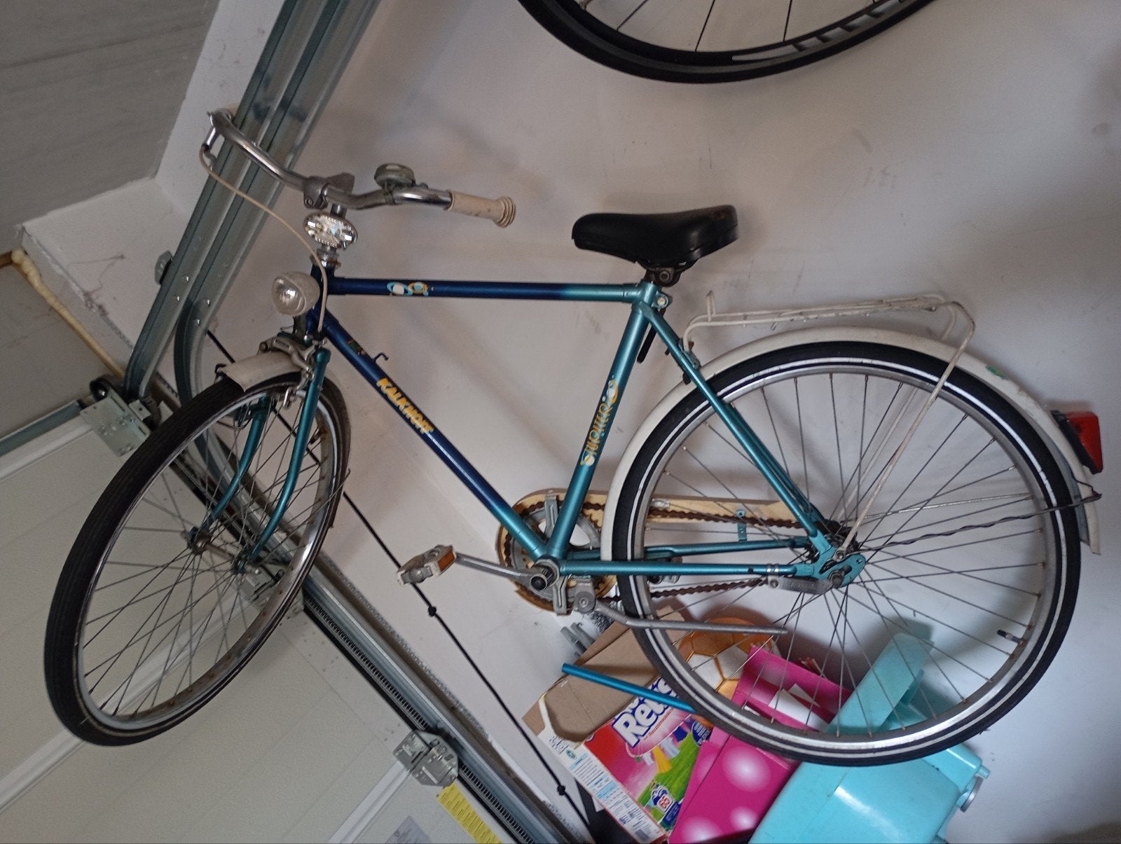 Vintage Kalkman jongensfiets - Klassieke stijl, Overige merken, Gebruikt, Velgrem, Minder dan 49 cm