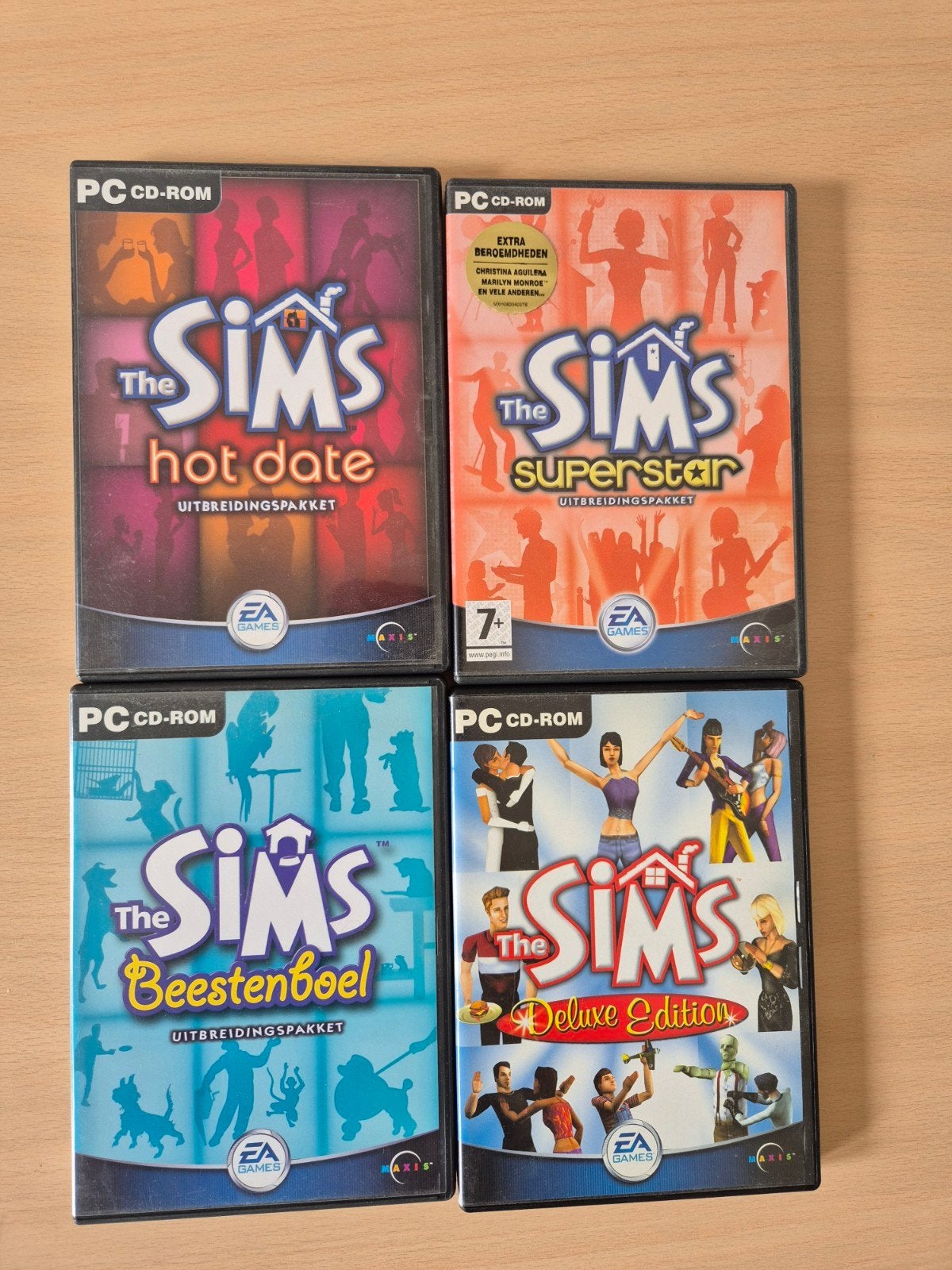 De Sims 1 & 2 PC CD-ROM Uitbreidingspakketten, Spelcomputers en Games, Games | Pc, Gebruikt, 1 speler, Ophalen of Verzenden, Vanaf 12 jaar