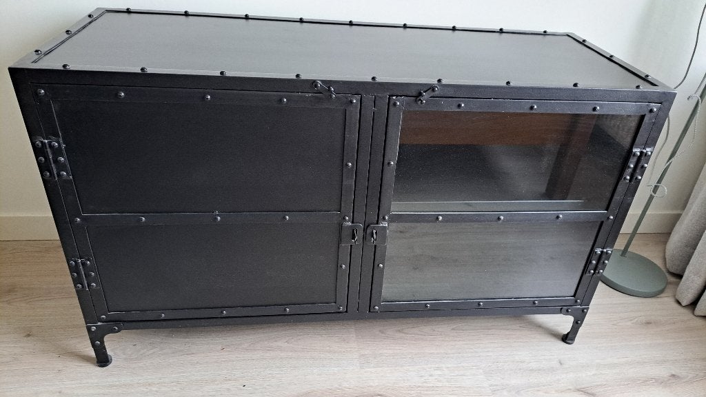 Tv meubel, Ophalen, 100 tot 150 cm, Zo goed als nieuw, Minder dan 100 cm