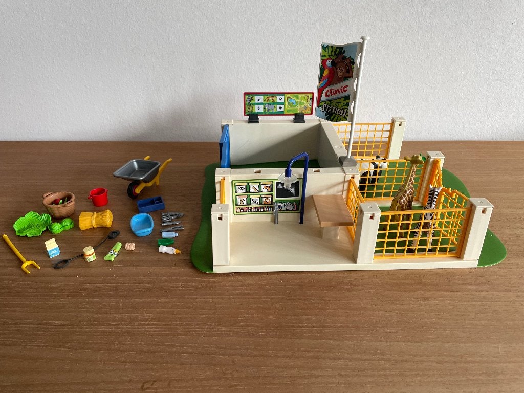 Playmobil Verzorgingsstation 4009 (set 3a), Kinderen en Baby's, Speelgoed | Playmobil, Ophalen of Verzenden, Zo goed als nieuw