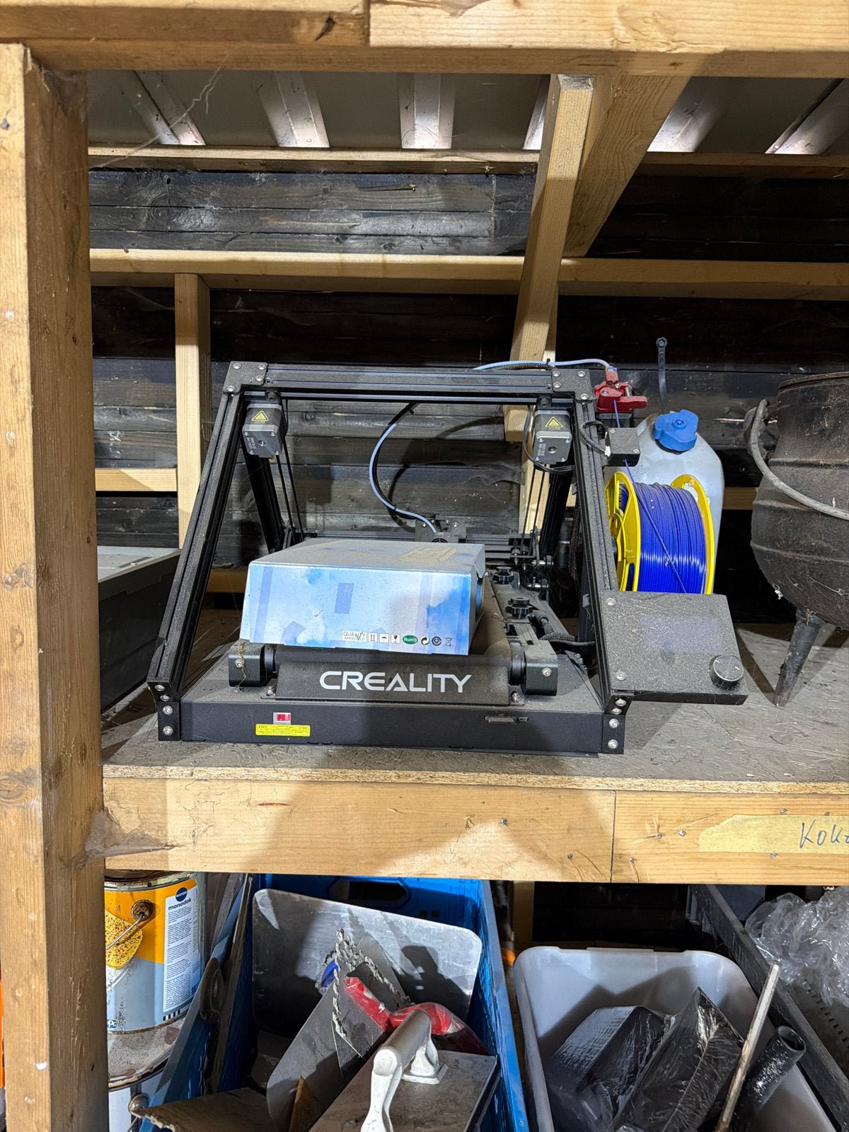 Creality Belt 3D Printer - Werkend weggezet, Ophalen, Gebruikt, Filament