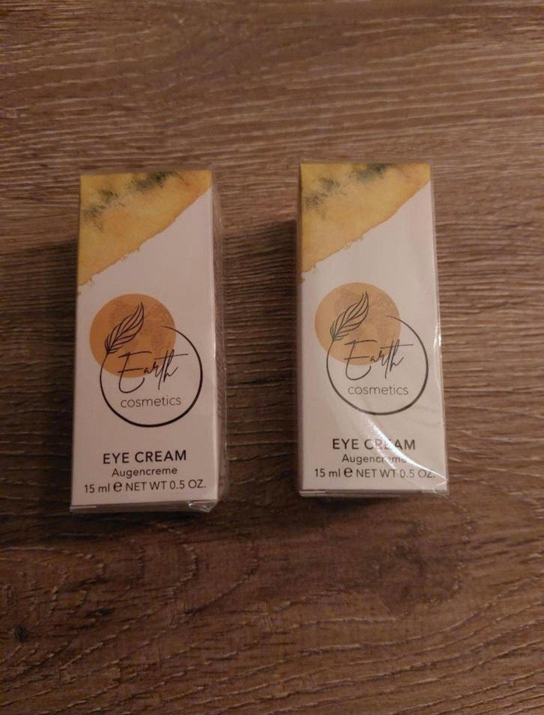 2 nieuwe Earth Cosmetics Eye Cream 15 ml (advr 144), Ophalen of Verzenden, Nieuw