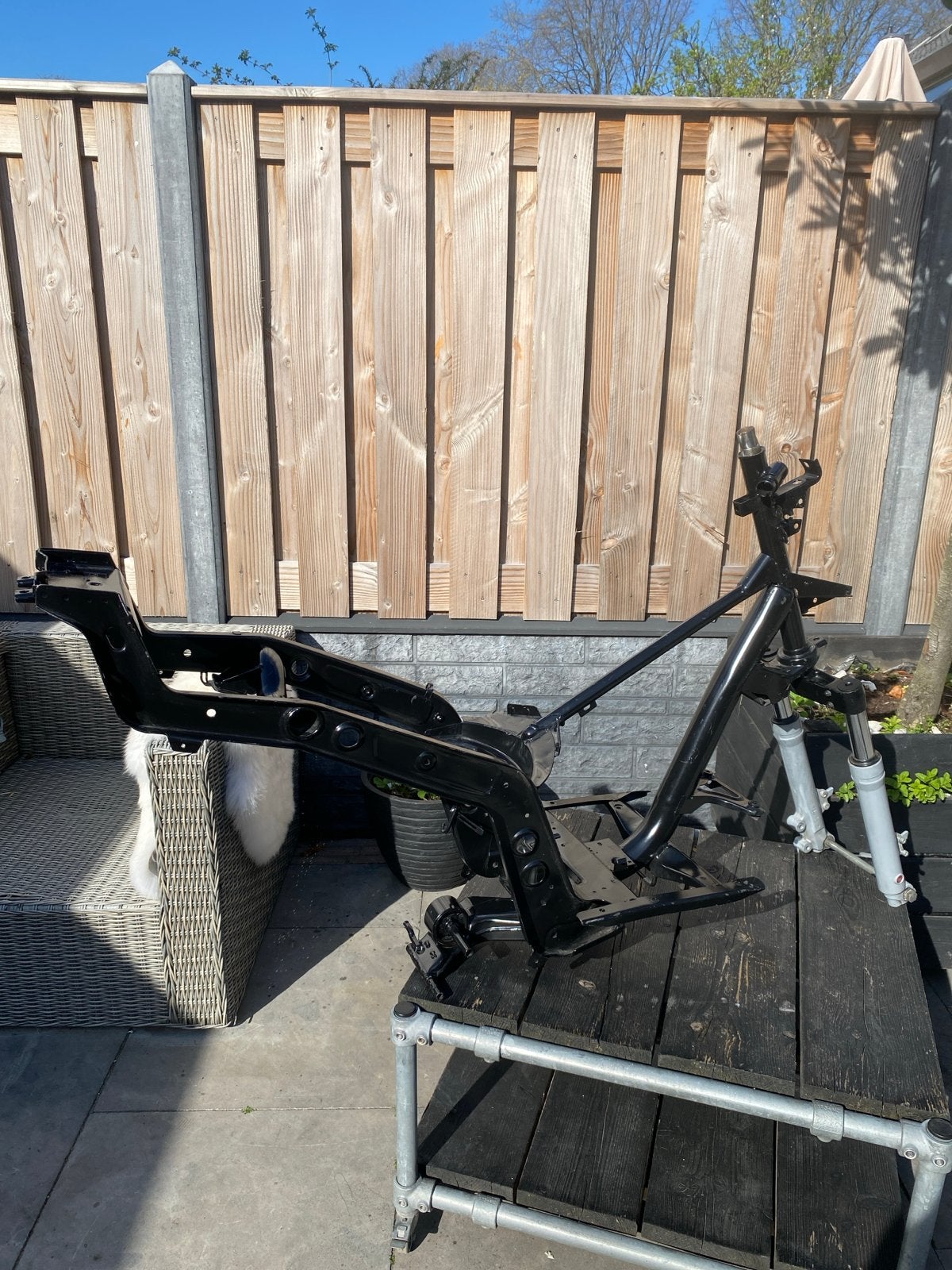 Gilera Runnen 180cc frame Zwart, Ophalen, Zo goed als nieuw, Frame