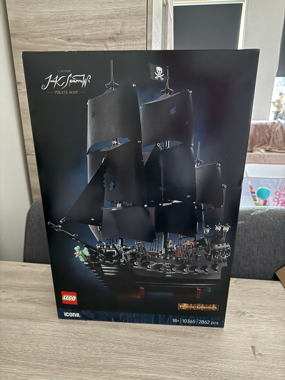 Lego Icons 10365 Pirates of the Caribbean Black Pearl, Overige thema's, Lego, Nieuw, Ophalen of Verzenden