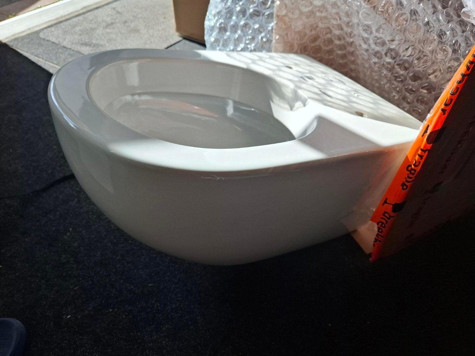 flaminia toiletpot nieuw overbodig, Ophalen, Nieuw, Steen, Toilet