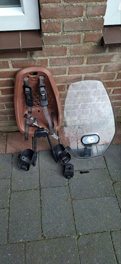 Yepp  voor zitje, Fietsen en Brommers, Fietsaccessoires | Fietsstoeltjes, Ophalen, Voetsteuntjes, Yepp, 0 t/m 18 kg
