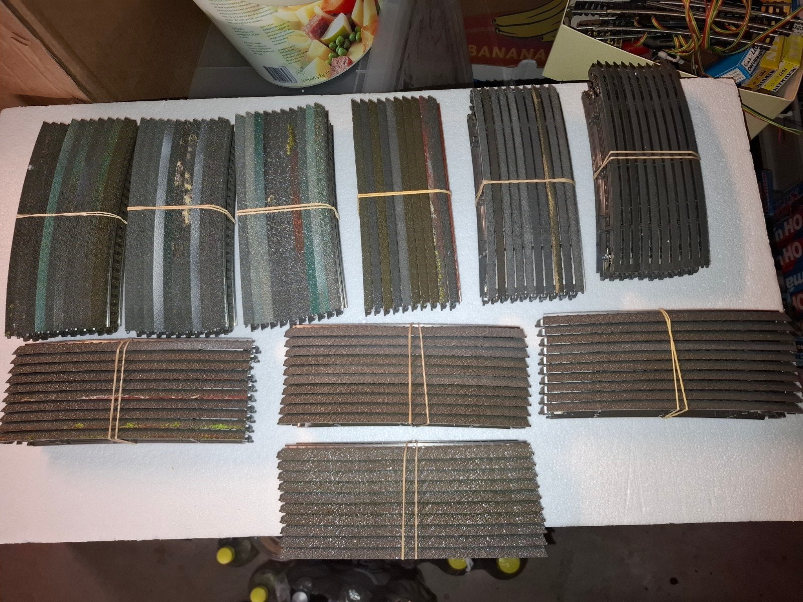 24130 standaard bocht marklin c rails 100 st, Wisselstroom, Gebruikt, Rails, Ophalen of Verzenden