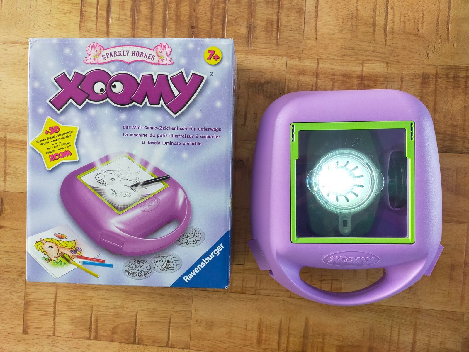 Xoomy tekenkoffer, Kinderen en Baby's, Ophalen of Verzenden, Gebruikt, Knutselen, Met licht