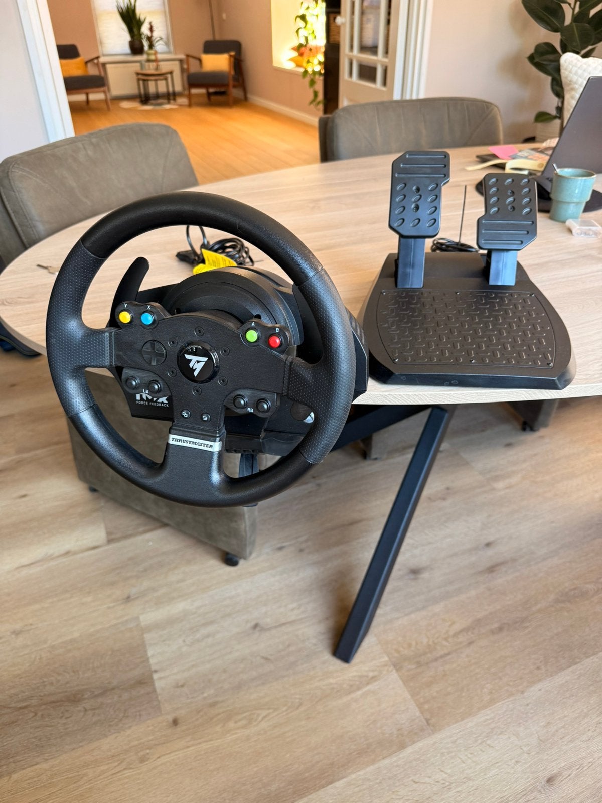 THRUSTMASTER TMX FORCE FEEDBACK NIEUW!, Ophalen of Verzenden, Nieuw, Stuurtje of Sportattribuut