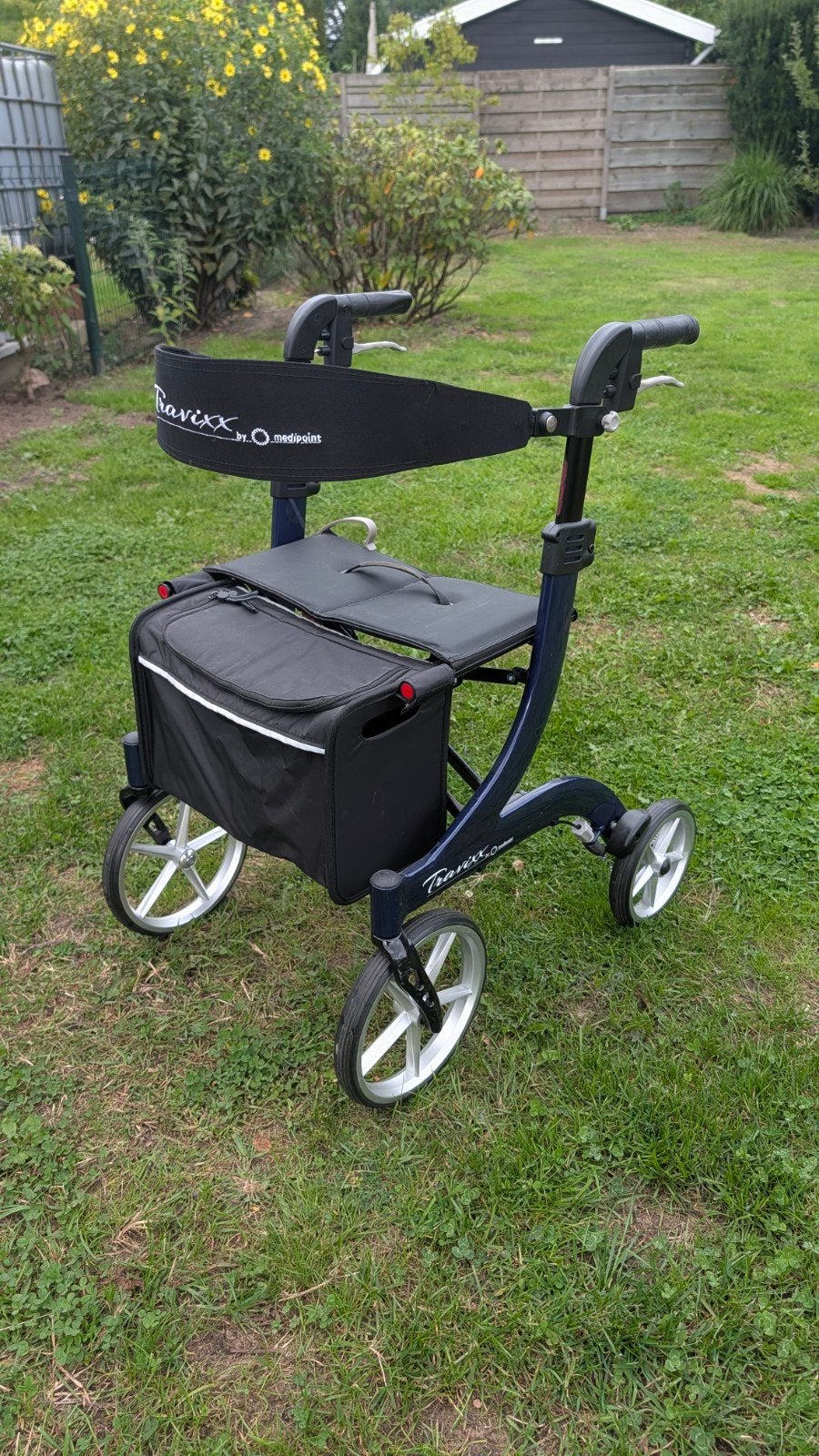 travixx deluxe Rollator maat s, Ophalen, Opvouwbaar, Zo goed als nieuw