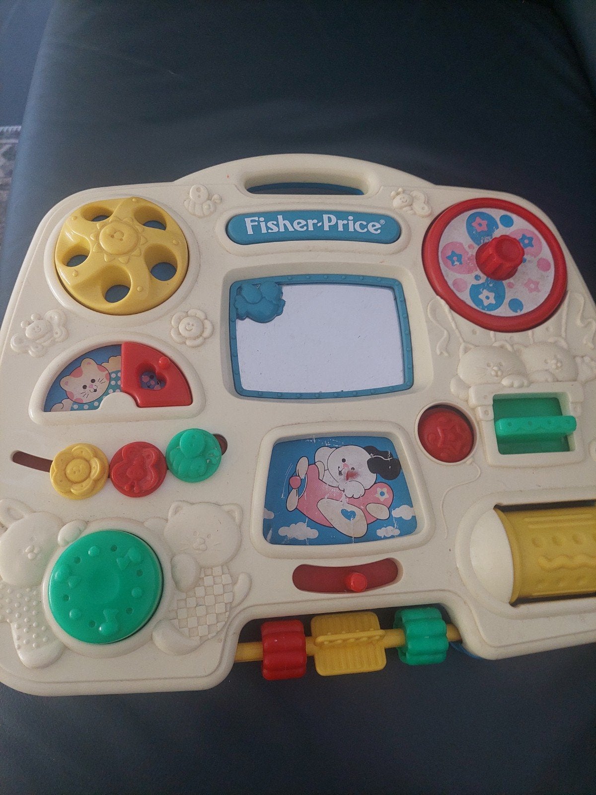 Fisher Price vintage activity center 10 euro, Ophalen of Verzenden, Gebruikt, Speelset